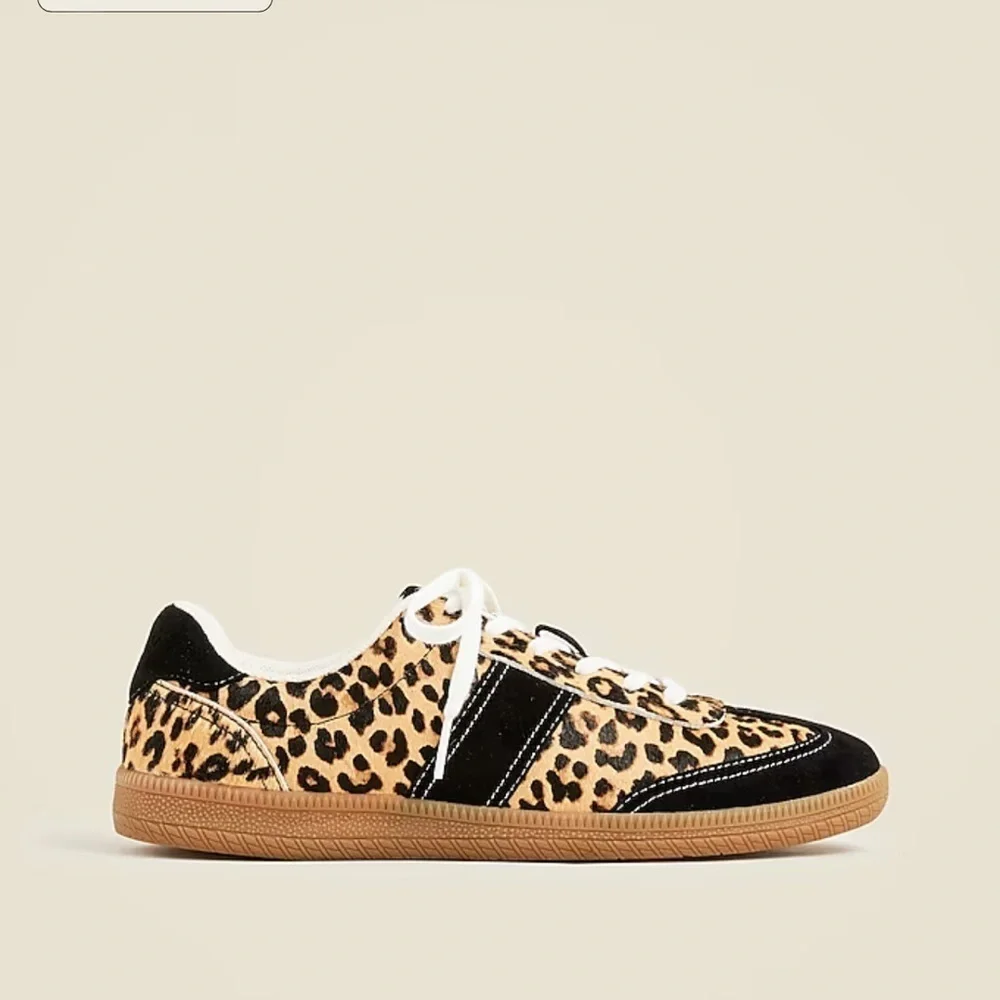 J. Crew J.Crew field sneakers in calf hair CE206